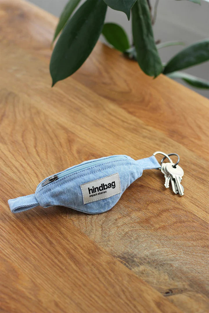 Côme banana keychain - Blue Denim