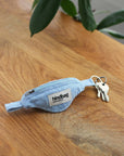 Côme banana keychain - Blue Denim