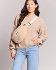 Sasha fanny pack - Teddy Beige