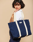 Cesar tote bag - Navy