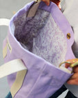 Louise mini tote - Lilac