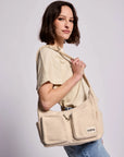 Emile multipocket bag - Jute