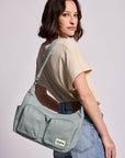Emile multipocket bag - Sage