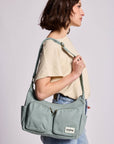 Emile multipocket bag - Sage