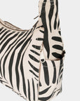Emile multipocket bag - Zebra Ecru