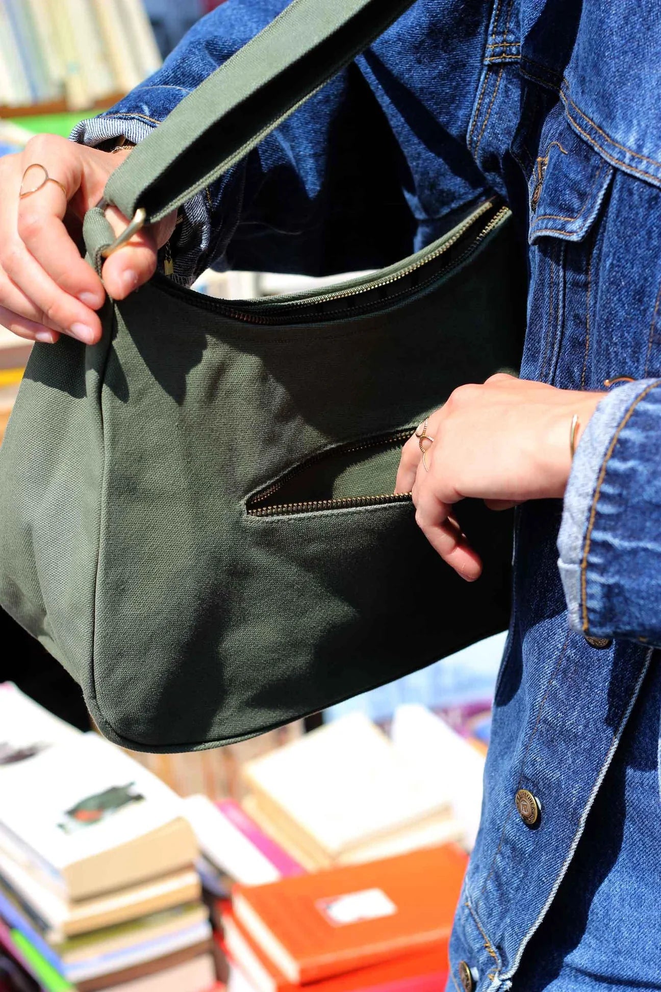 Rosa bag - Olive Green