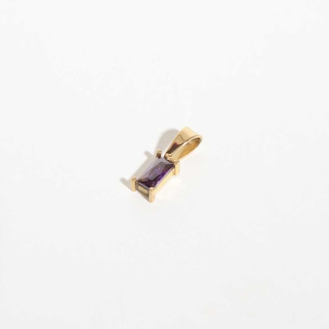 Drop pendant - Purple
