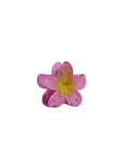 Small Hawaiian Flower Clip - Paradise Pink