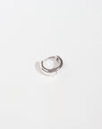 Huggie - no. 03 silver