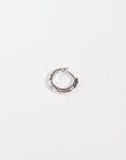 Huggie - no. 07 silver