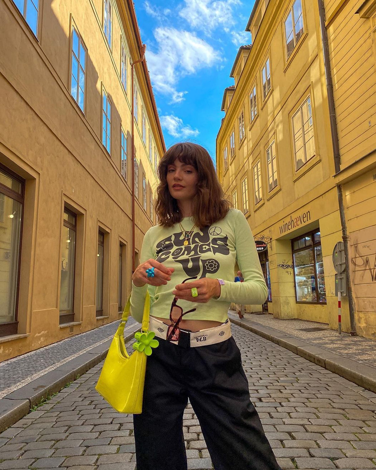 Molly Bag - Limeyellow
