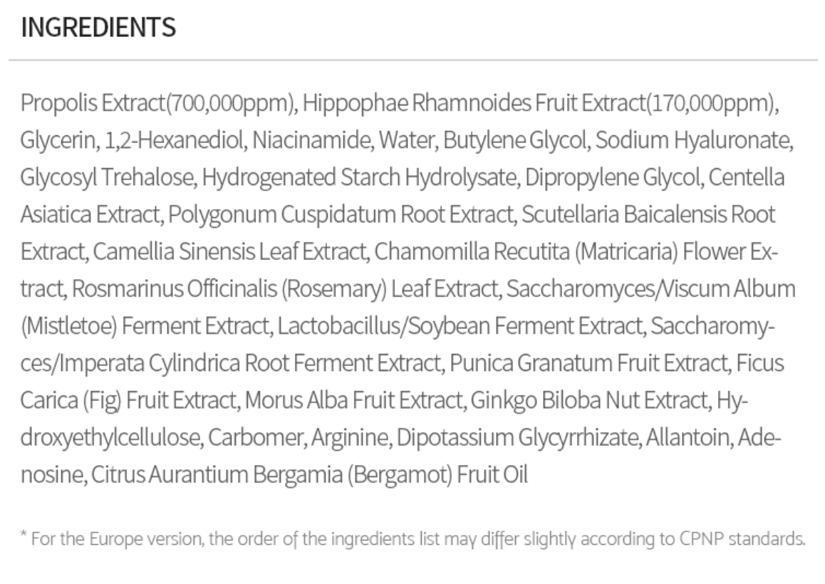 Propolis Vitamin Synergy Serum - 50ml