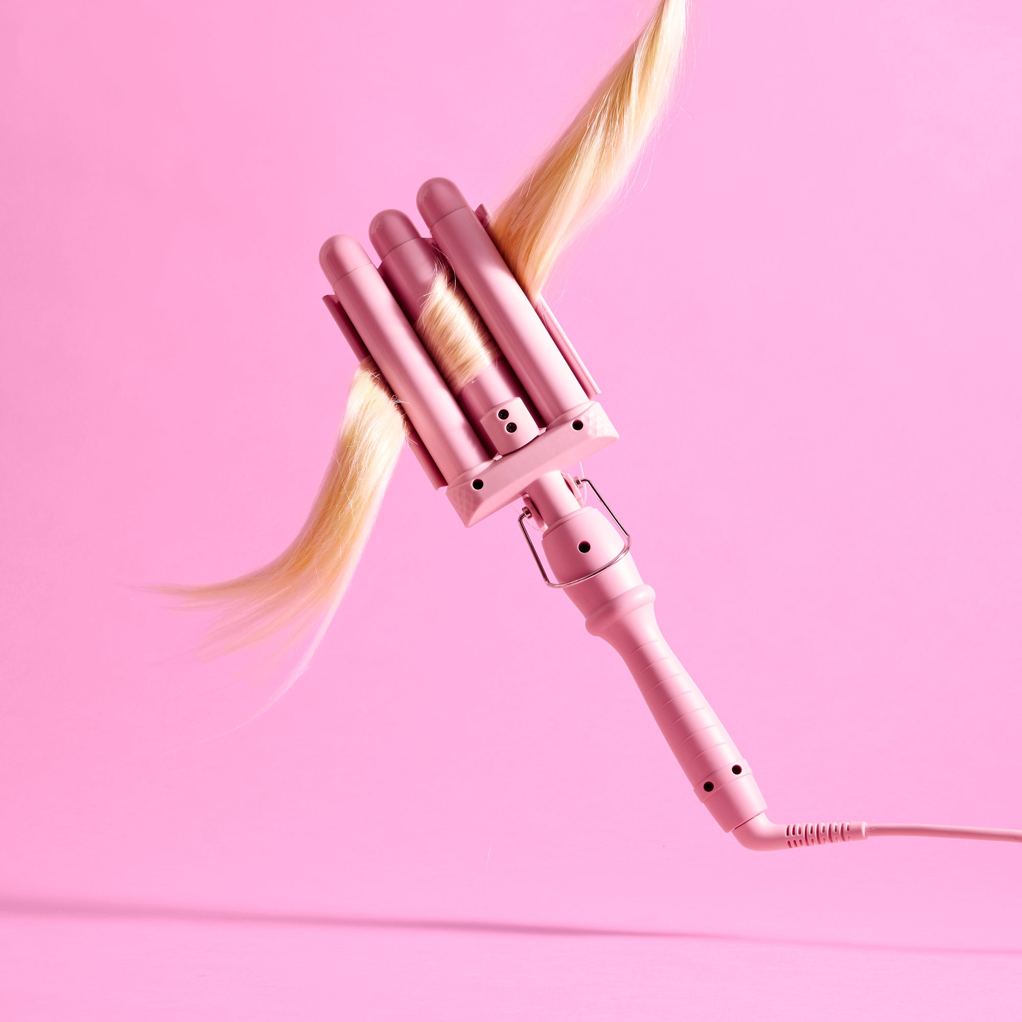 Mermade Pro Mini Hair Waver - 25mm Pink