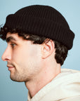 Wool Beanie - Black