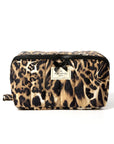 Marshmallow Flat Lay Makeup Box Bag - Warped Leopard