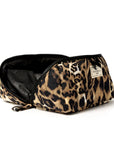 Marshmallow Flat Lay Makeup Box Bag - Warped Leopard