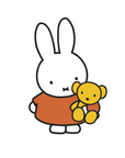 Miffy Yellow Bear lyklakippa