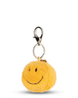 Smiley Fuzzy lyklakippa - Yellow