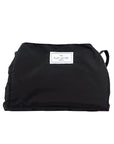 XXL Drawstring Flat Lay Makeup Bag - Classic Black