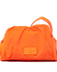 Parachute Drawstring Flat Lay Makeup Bag - Orange