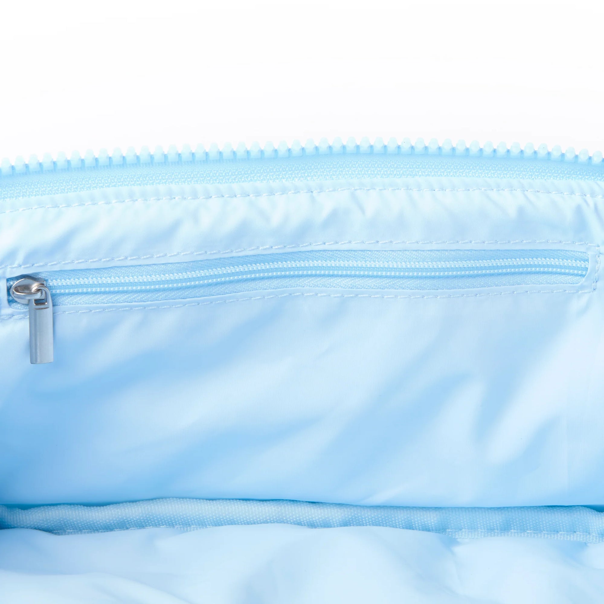 Makeup Box Bag - Blue Gingham