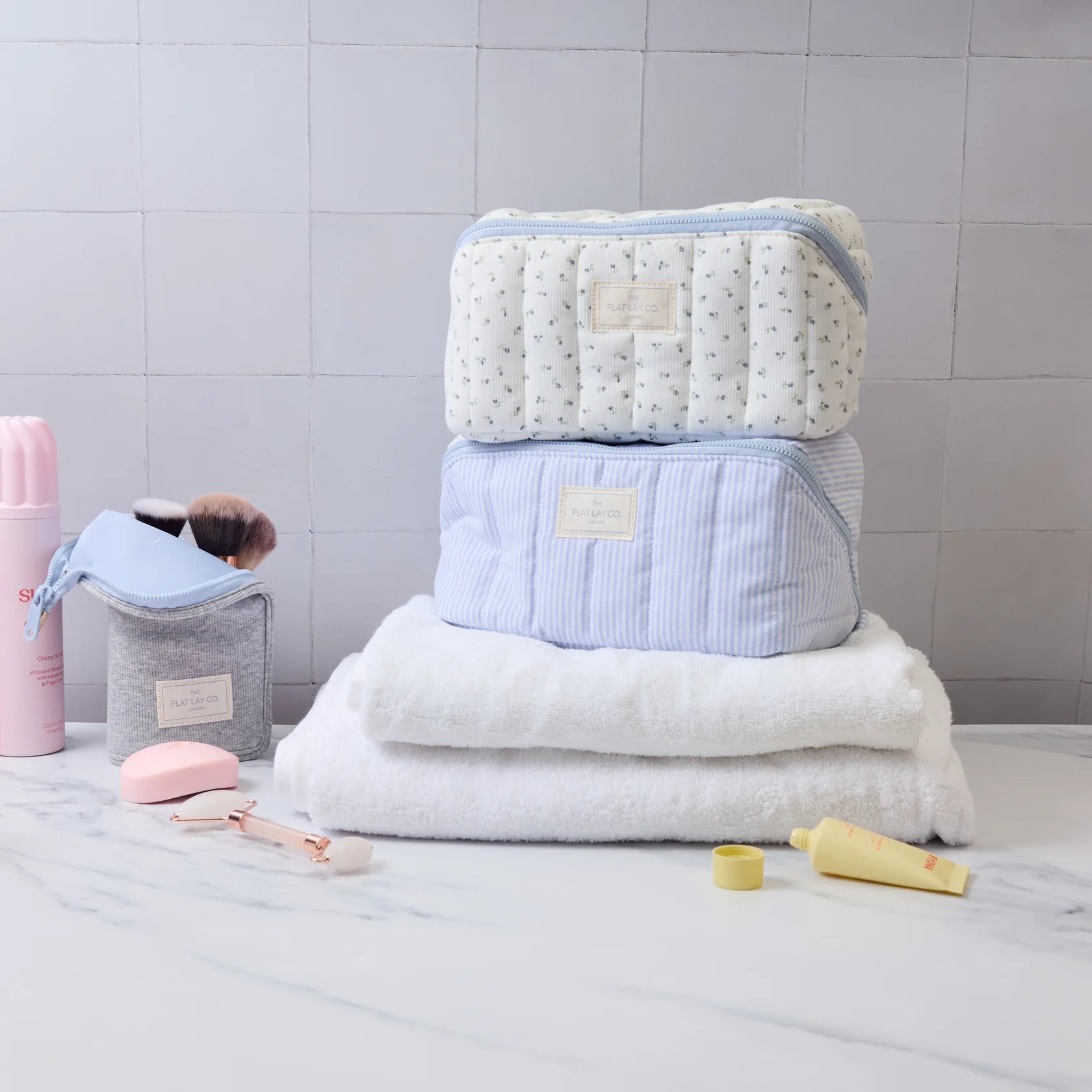 Marshmallow Box Bag - Cotton Ditsy Floral