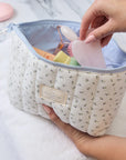 Essential Makeup Pouch - Cotton Ditsy Floral
