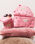 Makeup Box Bag - Ditsy Cherries
