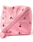 Makeup Box Bag - Ditsy Cherries