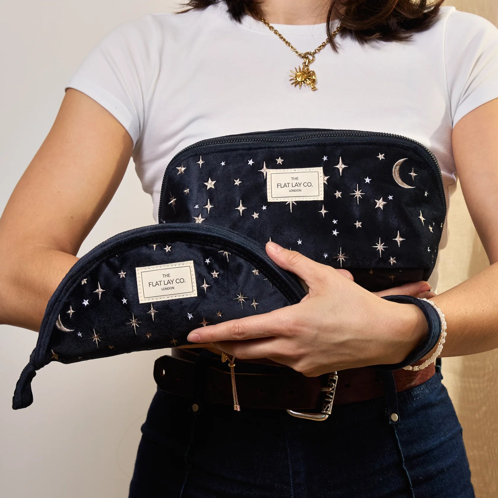 Makeup Box Bag - Celestial Blue