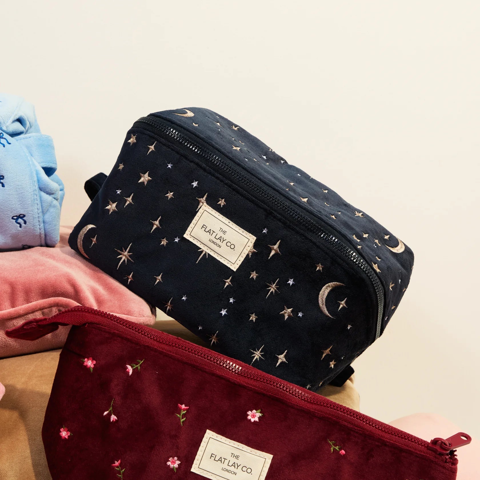 Makeup Box Bag - Celestial Blue