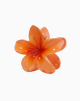 Flower Clip - Papaya