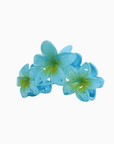 Triplet Flower Clip - Blue Blossom