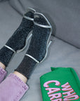 Glitter socks - Black