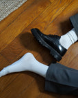 Organic Solid socks - White