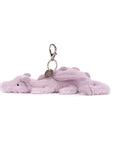 Lavender Dragon Bag Charm