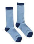 Merino socks - Blue & Dark Blue