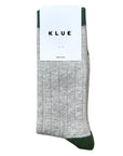 Merino socks - Sand & Green