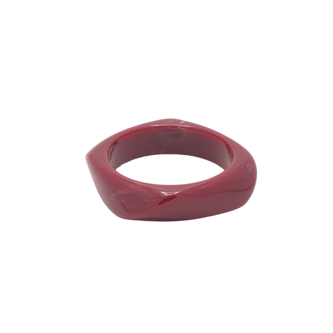 Bangle Bracelet - Burgundy