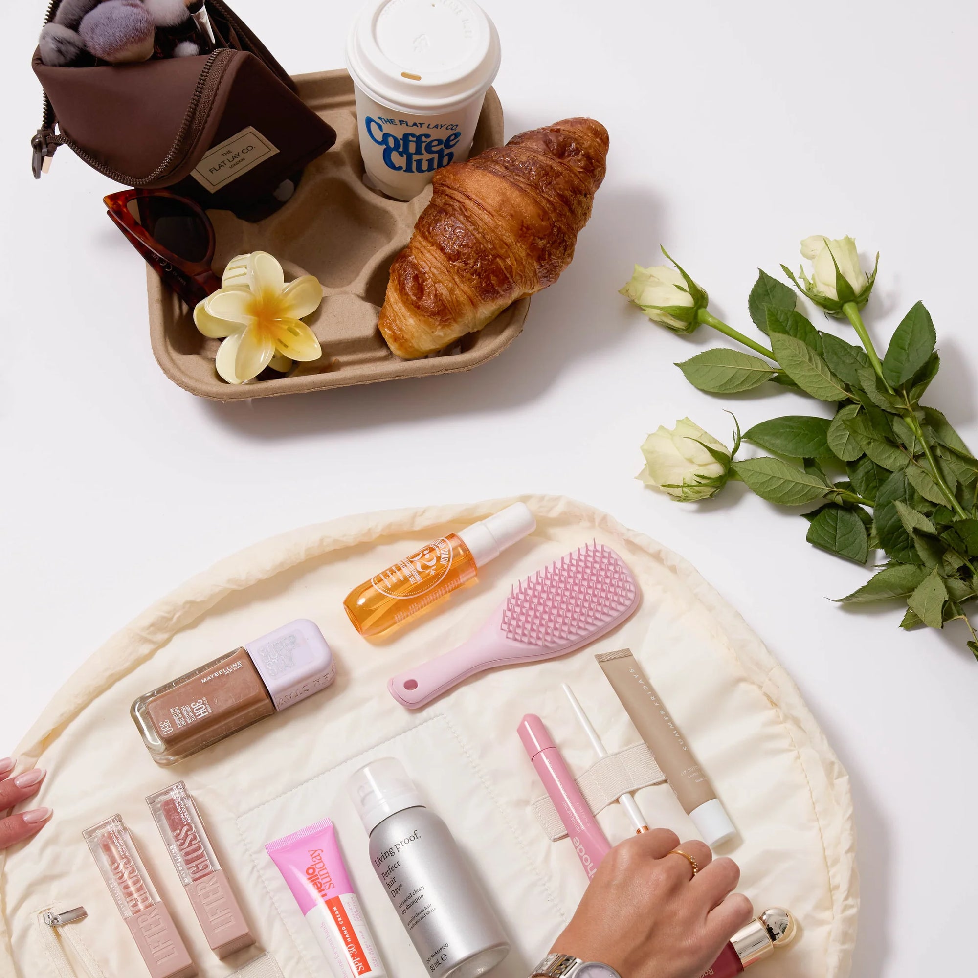 Parachute Drawstring Makeup Bag - Patisserie