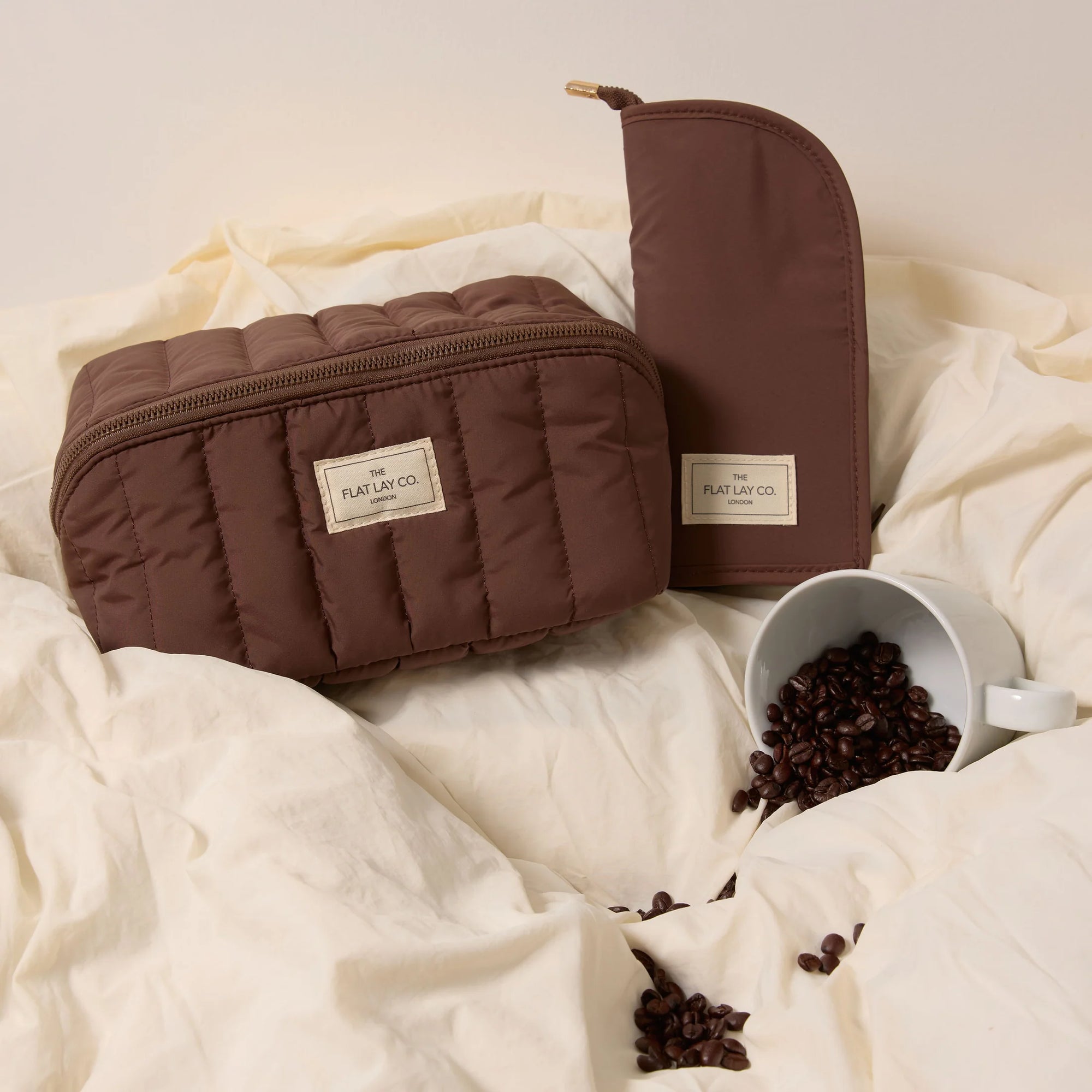 Makeup Box Bag - Espresso