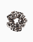 Leopard Satin Scrunchie