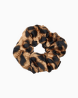 Leopard Satin Scrunchie