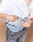 Olivia fanny pack - Blue Denim