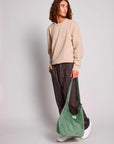 Claire bag - Mint Green Corduroy