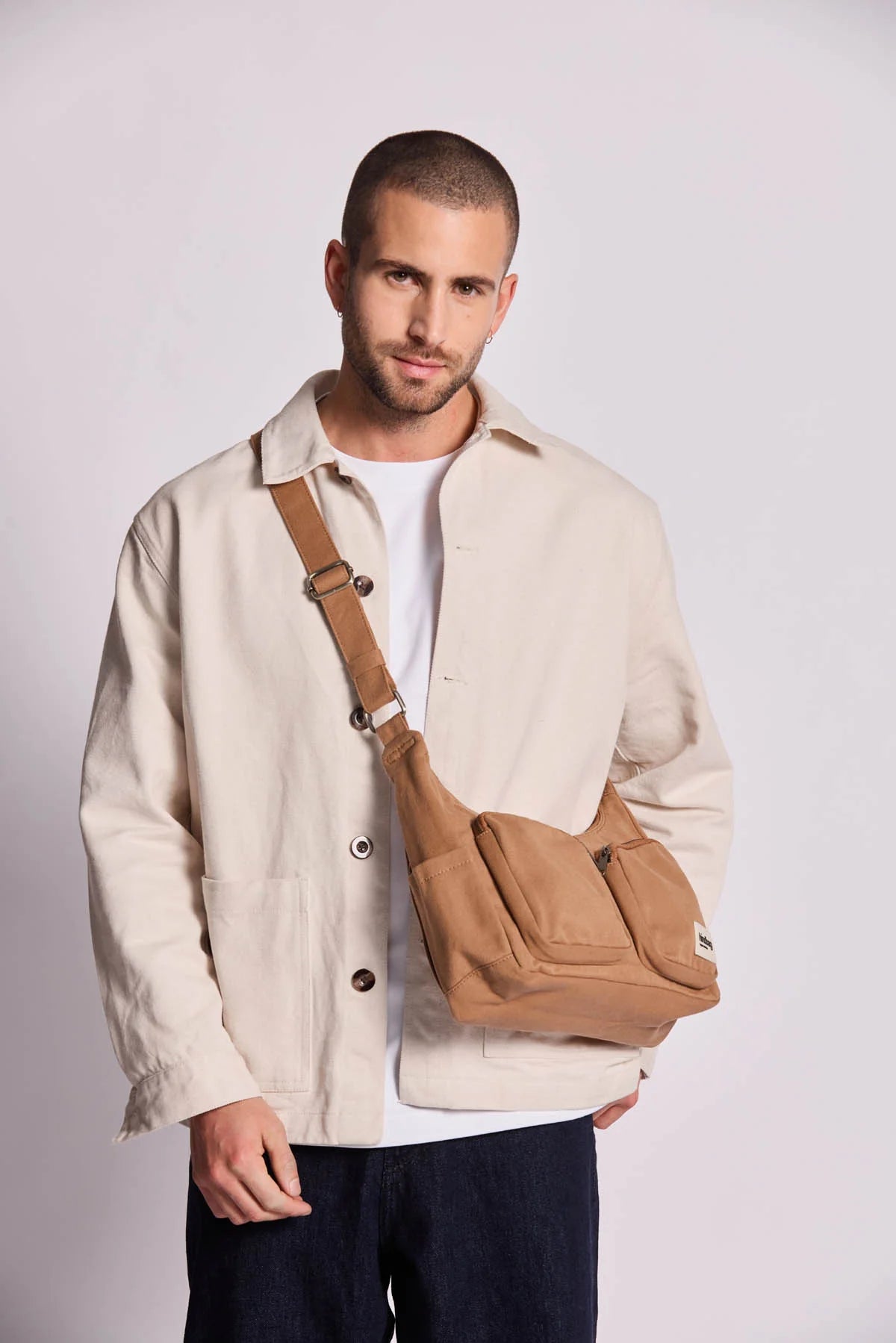 Emile multipocket bag - Cinnamon