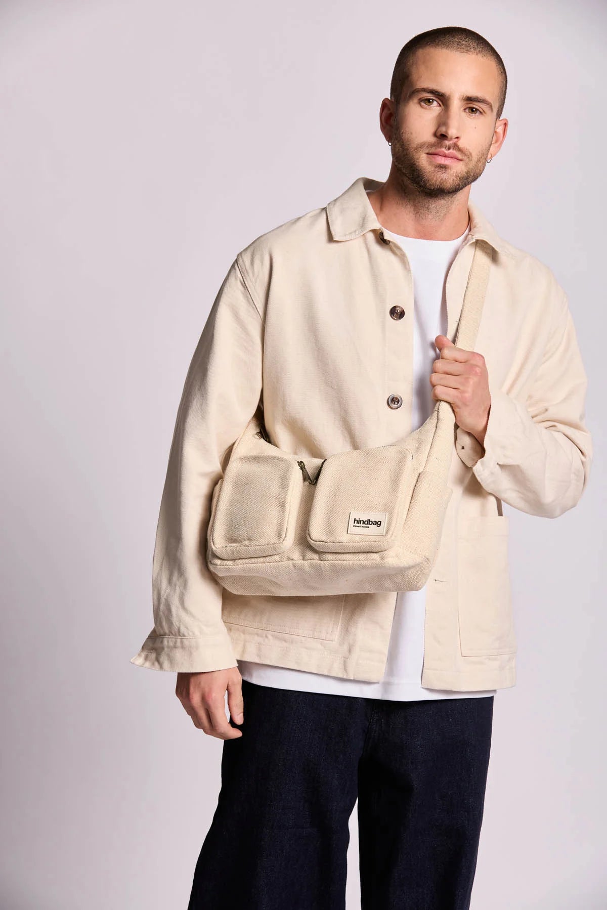 Emile multipocket bag - Jute