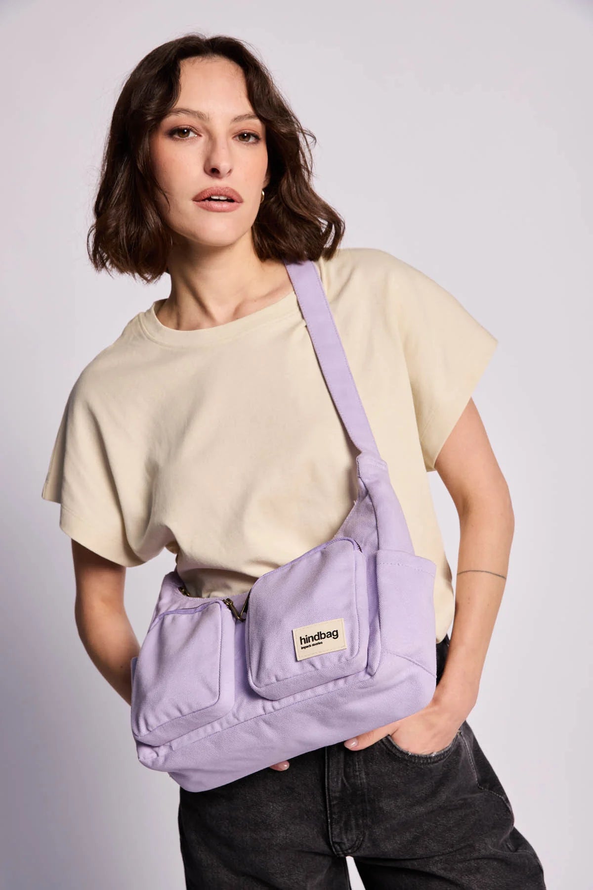 Emile multipocket bag - Lilac
