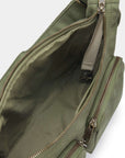 Emile multipocket bag - Olive Green