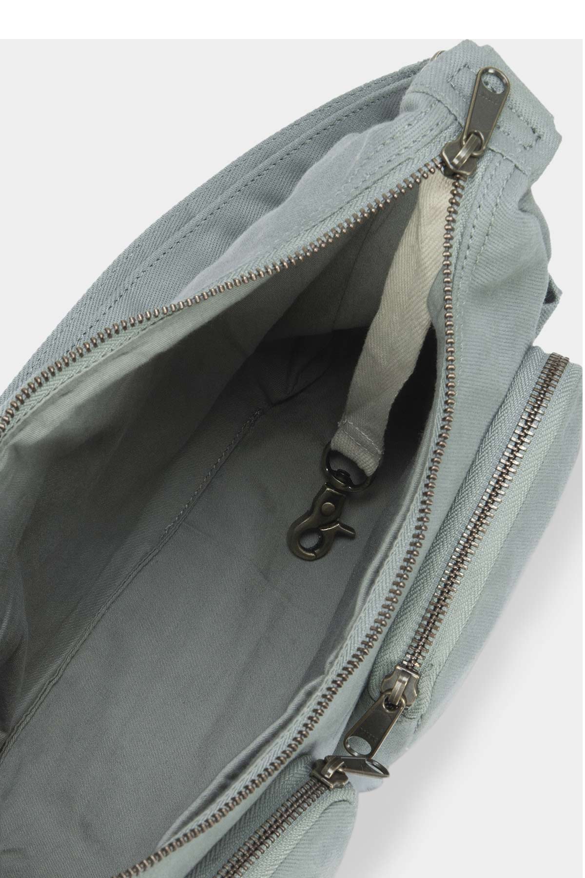 Emile multipocket bag - Sage